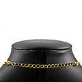 Necklace Extender - Fancy Cable Link Gold (3")