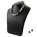 Lilly's 12mm Rainbow Baroque Pearl Item Set -17"