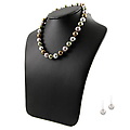 Milina's 12mm Light Multicolor Shell pearitem-18"