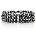 Regina's Freshwater Pearl Bracelet - Black(Pack of 1)