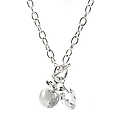 Hilary's CZ Diamond Charm Necklace