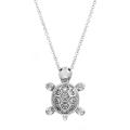 Emiko's CZ Turtle Necklace