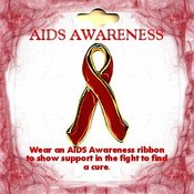 AIDS Awareness Pin