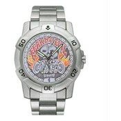 Chrome Biker Watch, Fear No Evil