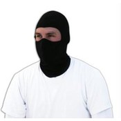 Balaclava, Coolmax&reg; w/Neoprene Face Mask, Black