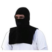 Balaclava, Microfleece w/Dickie, Black