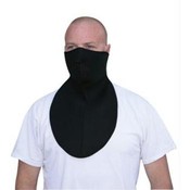 Neoprene Half Mask, Neoprene Neck Shield, Black