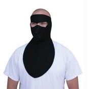 Neoprene Face Mask, Neoprene Neck Shield, Black