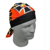 Flydanna&reg; 100% Cotton, Iron Cross II Flames
