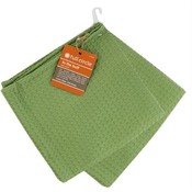 In the Buff Dish Towel, Green.  This multi-pack contains 2.