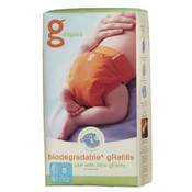 gDiaper Flushable Refill, Small, 40 per pack.