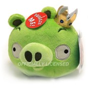 5" Angry Birds King Pig with Sound &amp; Officially Li