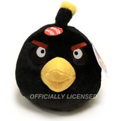 8" Angry Birds Black Bird with Sound &amp; Officially