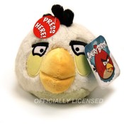 5" Angry Birds White Bird with Sound &amp; Officially