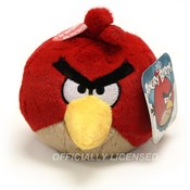5" Angry Birds Red Bird with Sound &amp; Officially Li