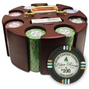 200 Ct Claysmith Gaming "Bluff Canyon" w Carousel