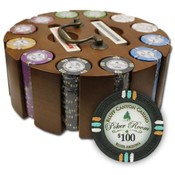 300 Count Claysmith Gaming  Chips w Carousel