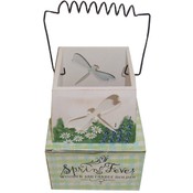Dragonfly Wooden Candle Box