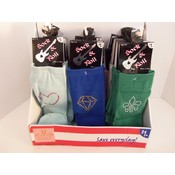 Ladies Studded PED Socks in Display