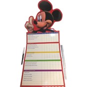 Disney Mickey Blue Jean Growth/Chores Chart