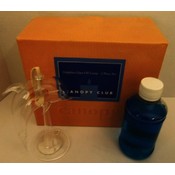 Glass Dolphin Oil Lamp - 3 Piece Set