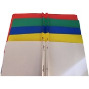 Report Covers, 3 Clip - 5 Assorted Colors