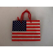 Gift Bag, American Flag - Small