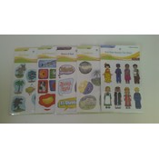 Biblical Stickers (10 Sheets) Assorted