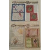 Holiday Self-Stick Gift Tags, Assorted - 10ct