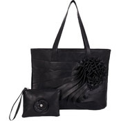 June Faux Leather Large Handbag