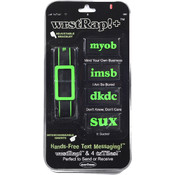 wrstRap!+ Neon Green Bracelet &amp; 4 Inserts