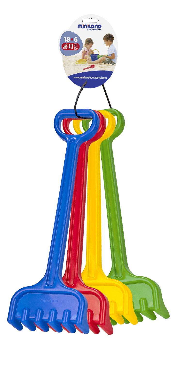 Wholesale Beach Toys Sand Rakes, 19", Assorted