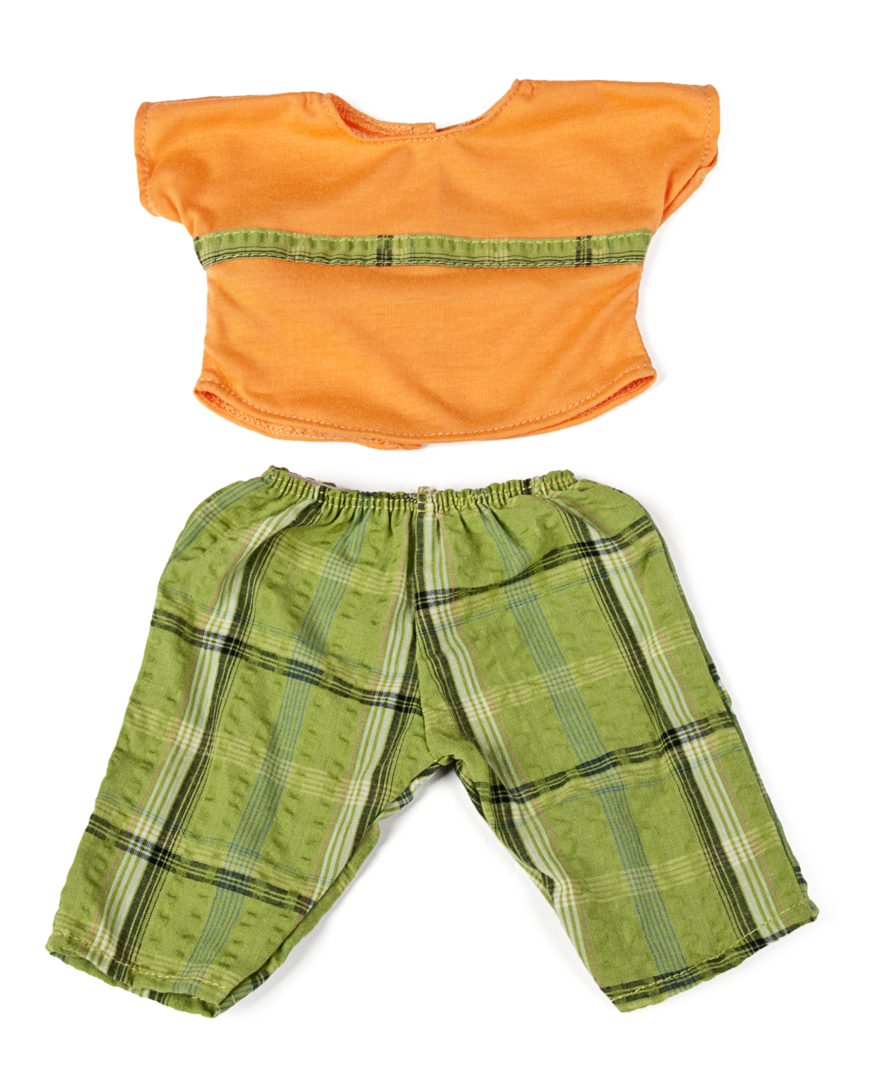 Wholesale Orange Shirt and Green Trousers Set(24x.91)