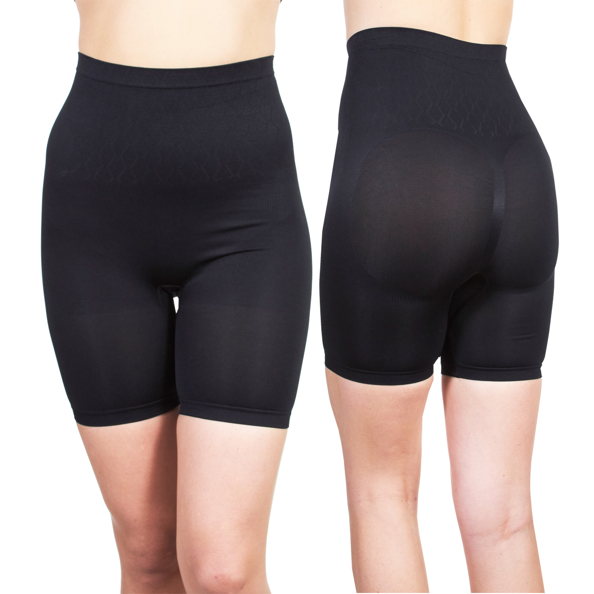 Wholesale Ladies Shapewear Seamless HiWaist Long Leg Brief (SKU 2348463) DollarDays