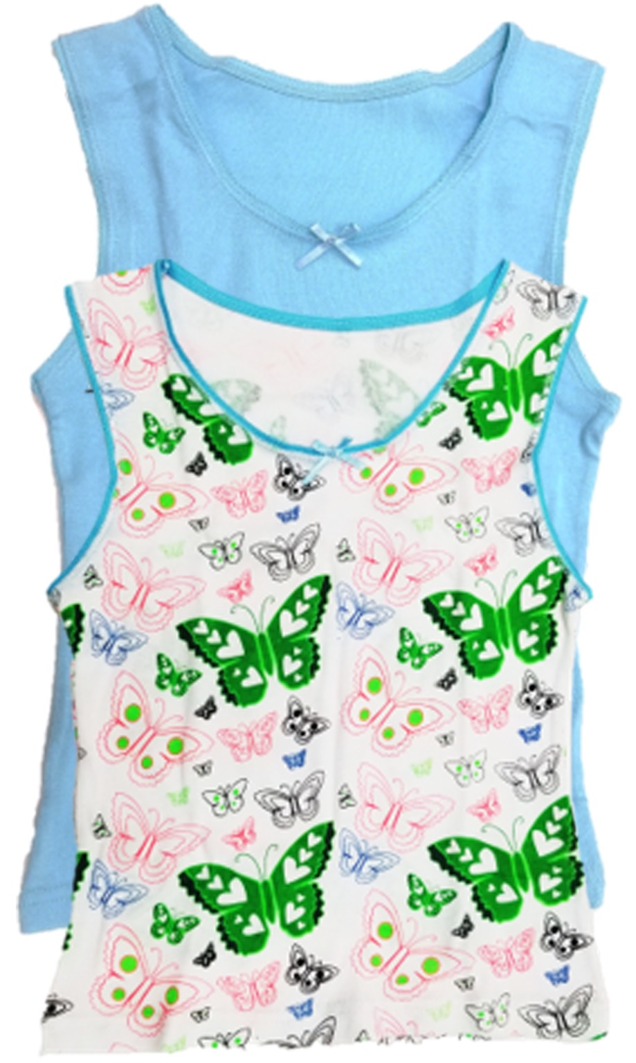 Wholesale Toddler Girls' Tanks Assorted Prints, 2/3T4T, 2 Pack (SKU