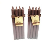 4 Pack Mocha Tapers - Unscented