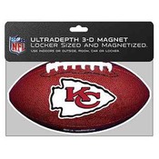 Kansas City Chiefs 3D Football Magnet