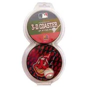 Cleveland Indians 3-D 2Pk Coasters