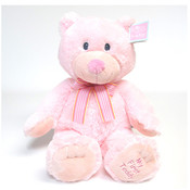 Russ Plush Floppy Pink Bear