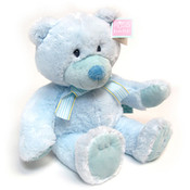 Russ Plush Floppy Blue Bear