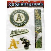 Oakland A'S Domed Decal Sheet