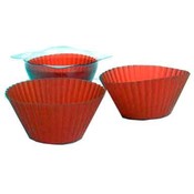 Red Silicone Baking Cups