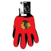 Chicago Blackhawks Two Tone Gloves