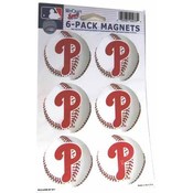 Philadelphia Phillies 6 Pack Magnet Wholesale Bulk