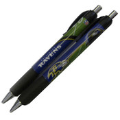 Baltimore Ravens Grip Pens In Canister Wholesale Bulk