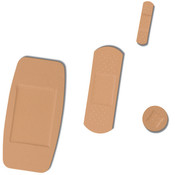 Bandage Adhesive 1"X3", STRL, LF
