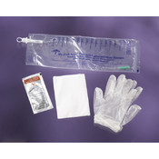 Pre-Connected Catheterization Trays