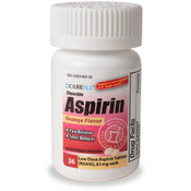 Chewable Aspirin 36 Count Bottle