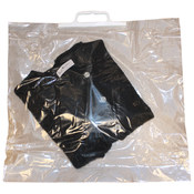 Clear Shopping Bag with Snap Handles