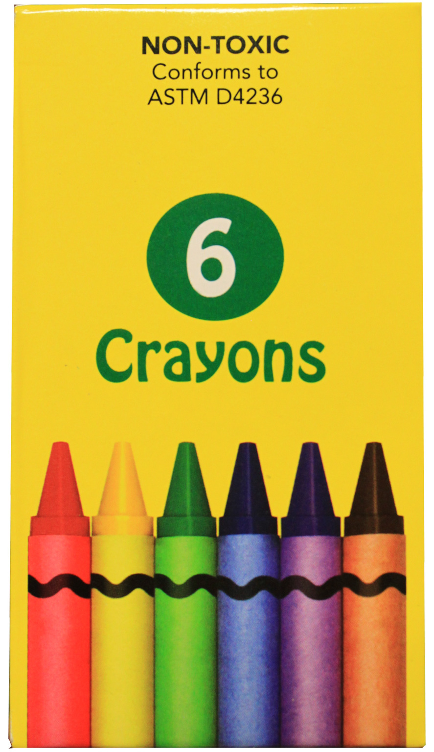 Wholesale 6 Pack of Crayons(360xalt=